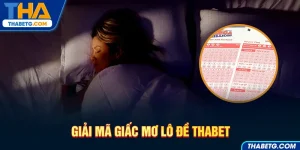 Hình ảnh giải mã giấc mơ lô đề tại THABET với người ngủ mơ và vé số