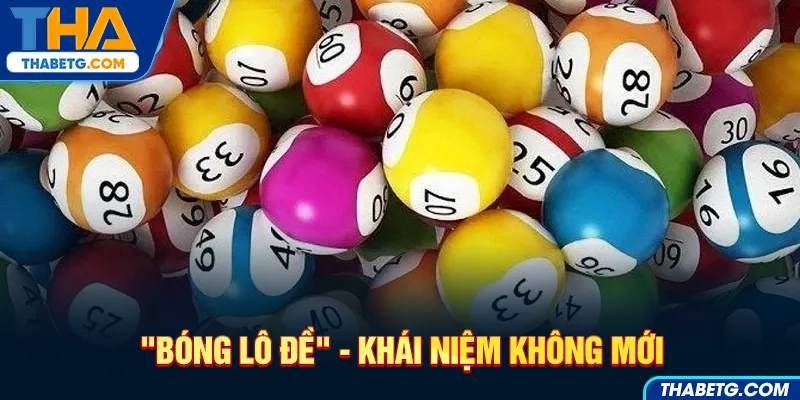 Hình ảnh khái niệm bong lô đề tại THABET với bóng xổ số và biểu tượng âm dương