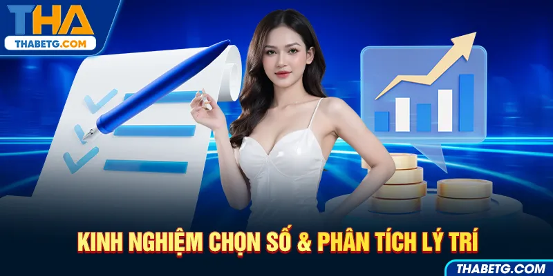 Hình ảnh kinh nghiệm chọn số và phân tích lý trí tại THABET với biểu đồ và tài liệu