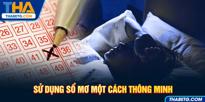 Hình ảnh sử dụng số mơ một cách thông minh tại THABET với người ngủ mơ và vé số