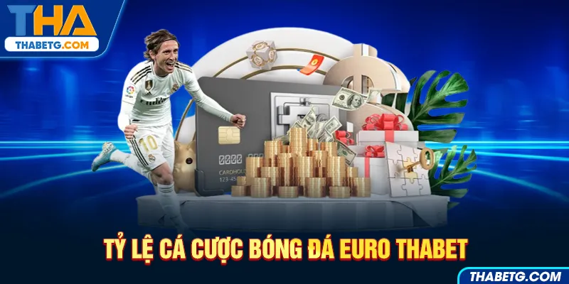 Hình ảnh tỷ lệ cá cược bóng đá Euro tại THABET với cầu thủ bóng đá và cúp vô địch